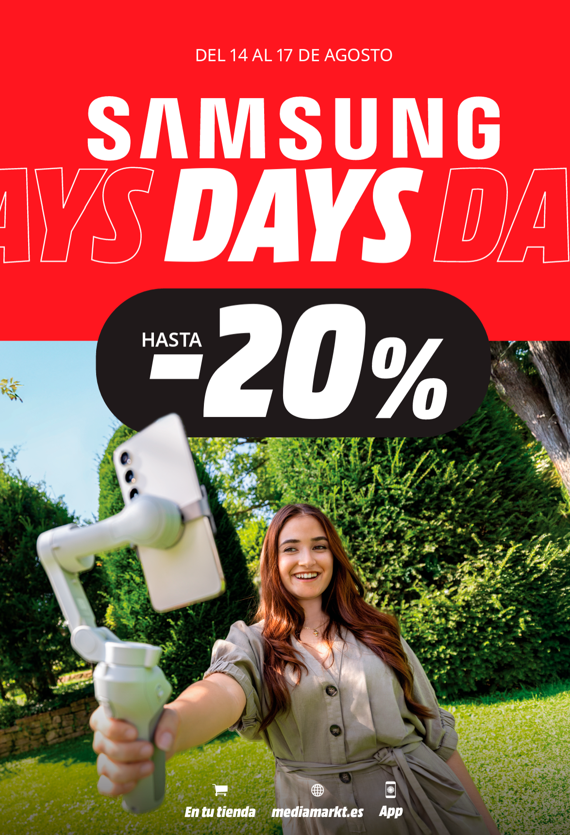Samsung days agosto