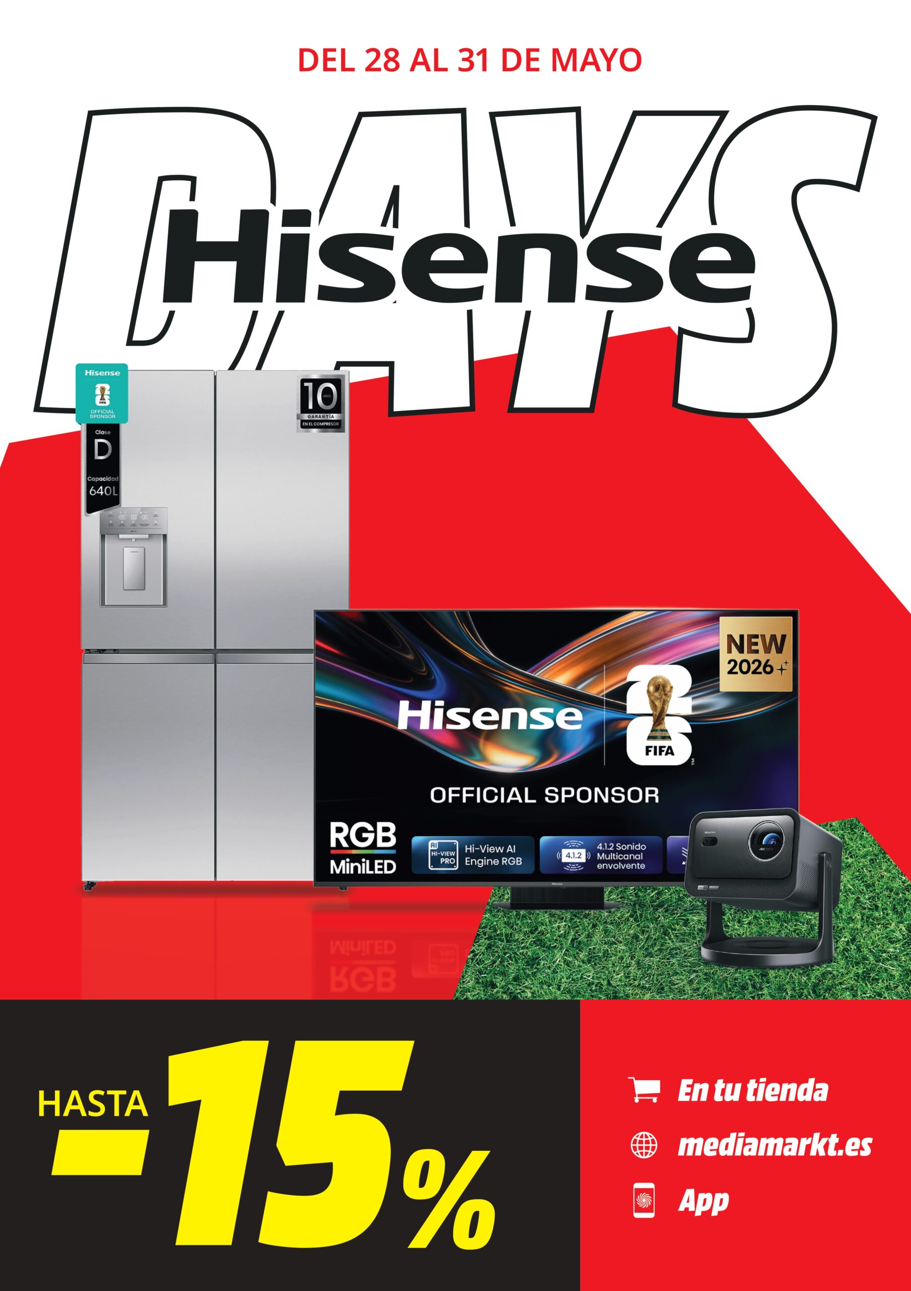 HisenseDaysMayo page